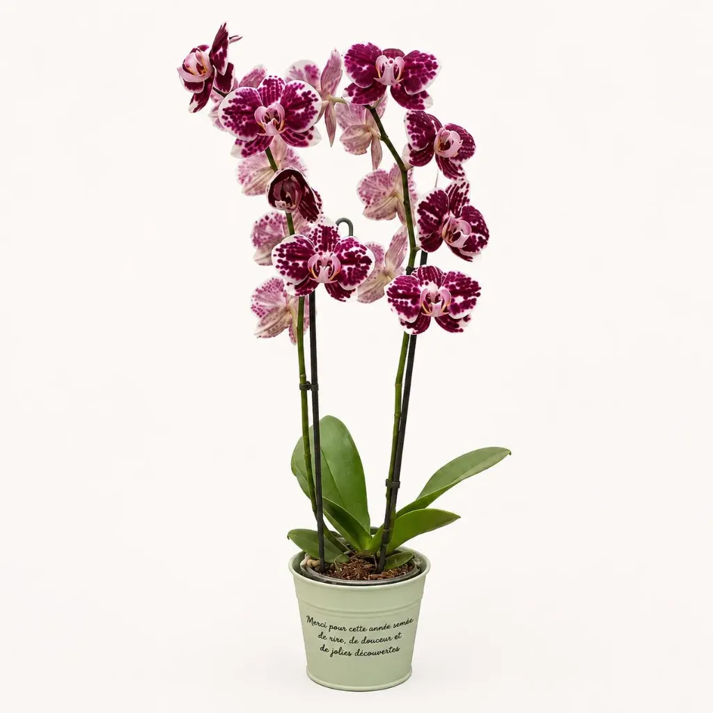 Orchidée rose
