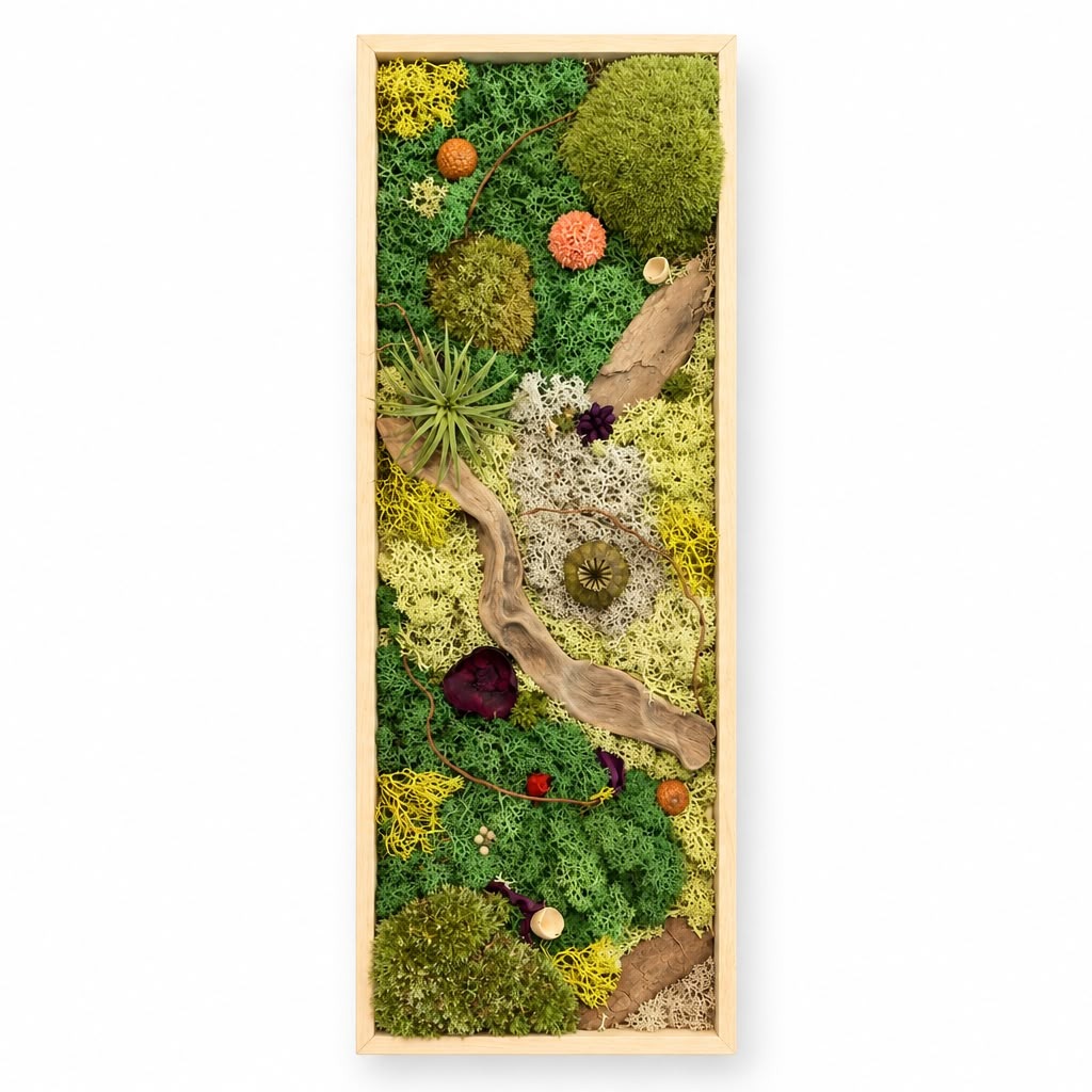 Cadre végétal -20x70cm