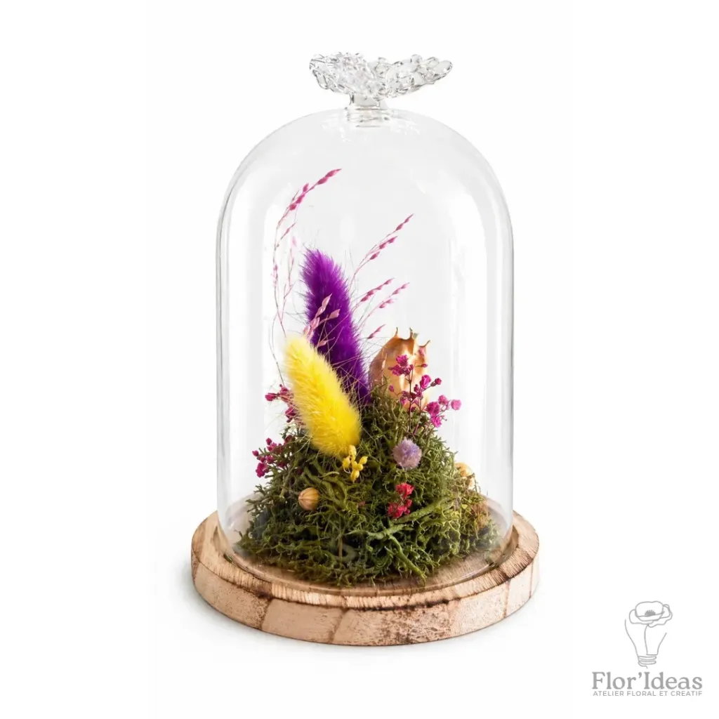 Cloche Jardin de printemps